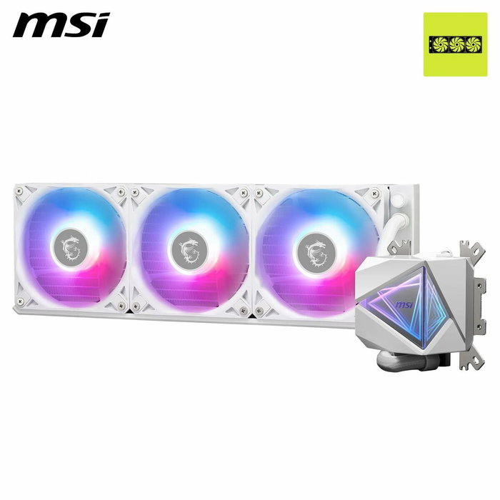MSI MAG CORELIQUID I360 WHITE Kit de refroidissement liquide Blanc