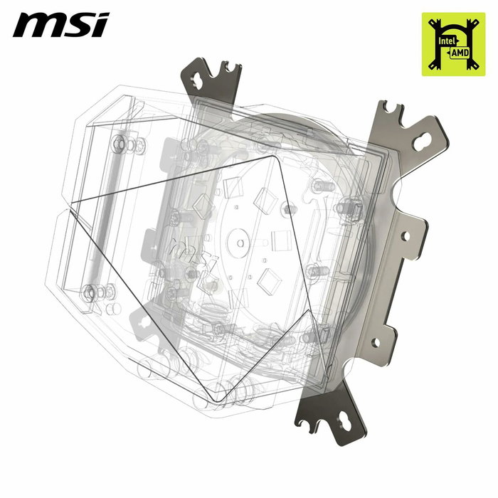 MSI MAG CORELIQUID I360 WHITE Kit de refroidissement liquide Blanc