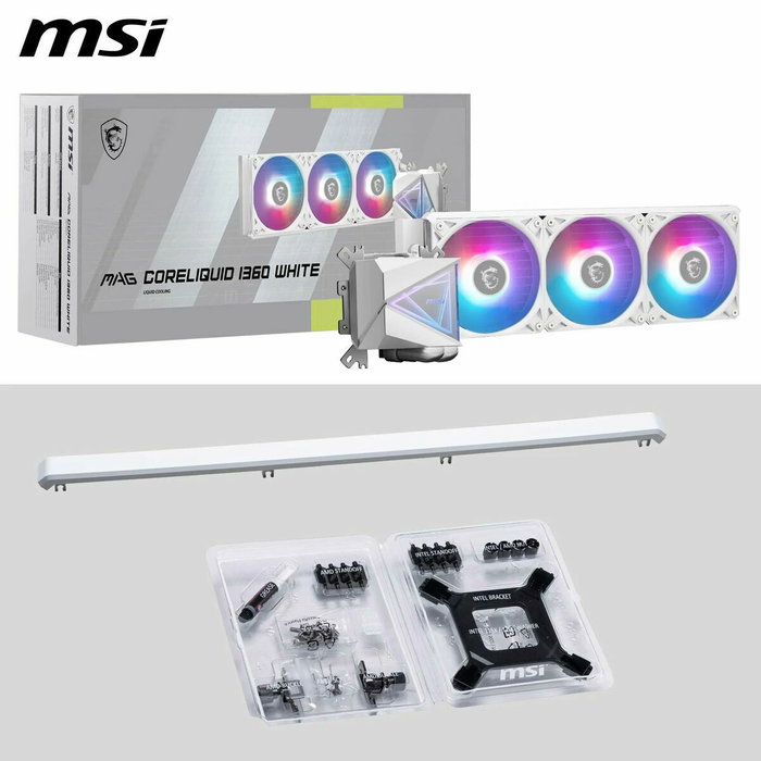 MSI MAG CORELIQUID I360 WHITE Kit de refroidissement liquide Blanc