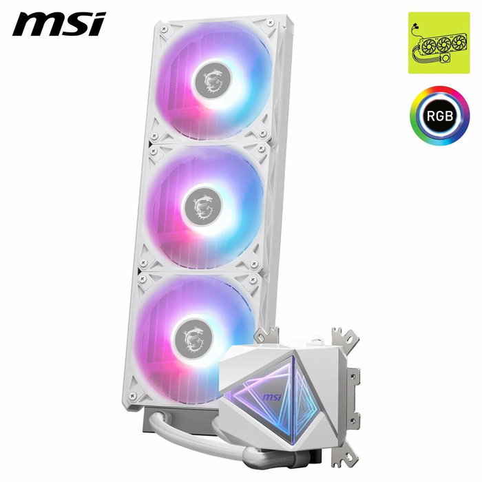MSI MAG CORELIQUID I360 WHITE Kit de refroidissement liquide Blanc