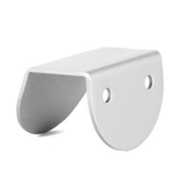TRENTADUE Poignée en acier Bando, Argent mat, 40 mm