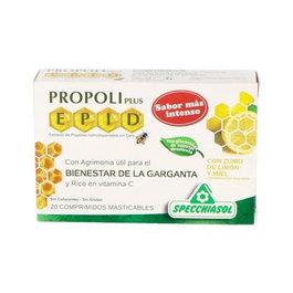 Specchiasol Epid Miel-Limon 20 comprimés pour la gorge au propolis et vitamine C
