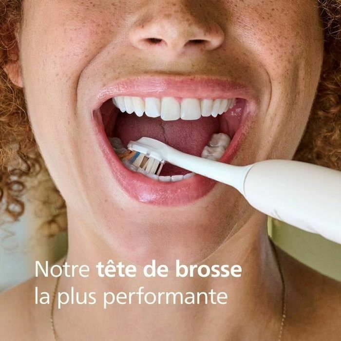 Philips HX9094/87 Têtes de brosse A3 Premium All-in-One, Lot de 4, Blanc