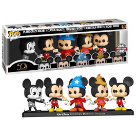 Funko Pop Disney Archives Pack Premium - Set de 5 figurines Mickey Mouse
