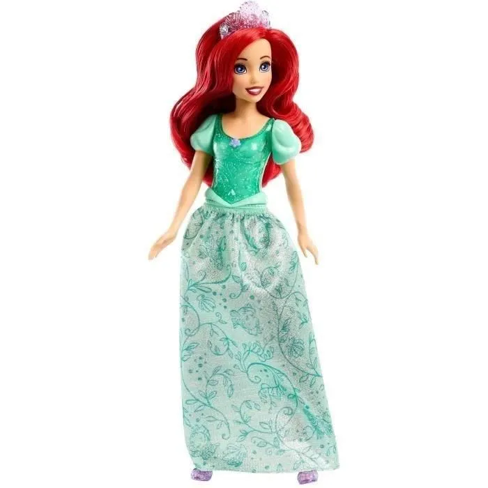 Disney Princess Mattel Poupée Ariel 29 cm, Habillage et Accessoires, Réf. HLW10 - La Petite Sirène