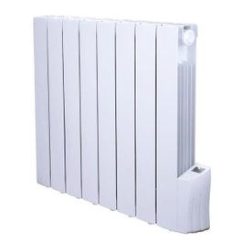 Warm Tech Radiateur électrique à inertie fluide 1200W Blanc