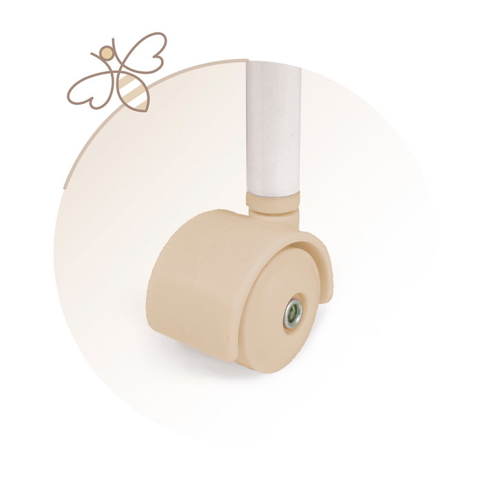 Decuevas Moisès en bois pour poupées de 60 cm - berceau de poupée avec couverture - modèle Verona 51078 - jouet d'imitation +3 ans