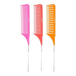 Bifull Set de Peignes Spécial pour Mèches Layering Comb Neon