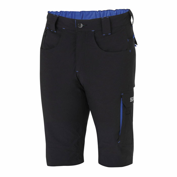 Sparco Pantalon Court Tech Light Taille S Noir/Blue Sparco Pantalon Court Tech Light Taille S Noir/Blue