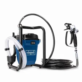 Scheppach PTSA350 - Station de peinture airless - 207 bars - 1.1 L/min - 750W - Applicateur de peinture haute pression