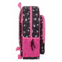 Cartable Kuromi Noir Fuchsia 32 x 38 x 12 cm