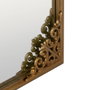 BigBuy Home Miroir mural Doré 80 x 4 x 193 cm
