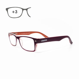 EL CHARRO Lunettes de lecture Kansas Violet/Orange +3,0