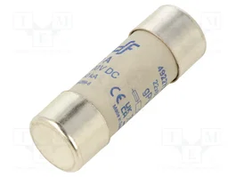 DF ELECTRIC Fusible Industriel Céramique 50A 1,5kVDC 22x65mm