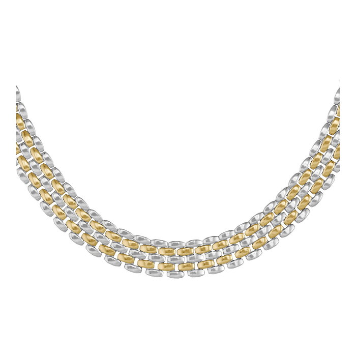 Boss Collier Multicolore en Acier Inoxydable Boss Collier Multicolore en Acier Inoxydable