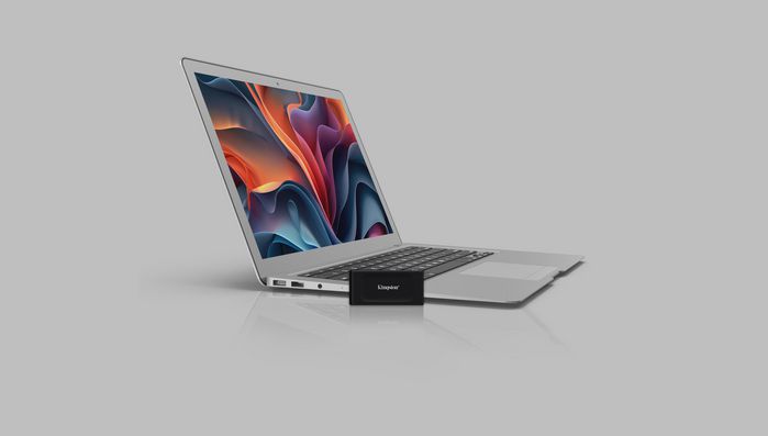 Kingston XS1000 SSD Externe Portable 1 TB USB 3.2 Gen 2, Jusqu'à 1050 Mo/s, Compact et Léger