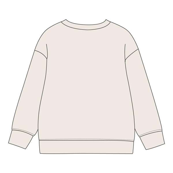 Cerdá Sweat-shirt cotton brushed motif Moana pour enfant 4 ans - Beige