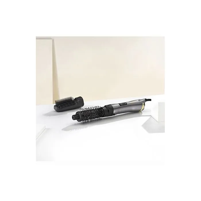 BaByliss Brosse soufflante Titanium Gold AS85TE - 800W, 3 embouts, revêtement titane-céramique, Air Frais, cordon rotatif 2m, garantie 3 ans