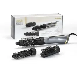 BaByliss Brosse soufflante Titanium Gold AS85TE - 800W, 3 embouts, revêtement titane-céramique, Air Frais, cordon rotatif 2m, garantie 3 ans