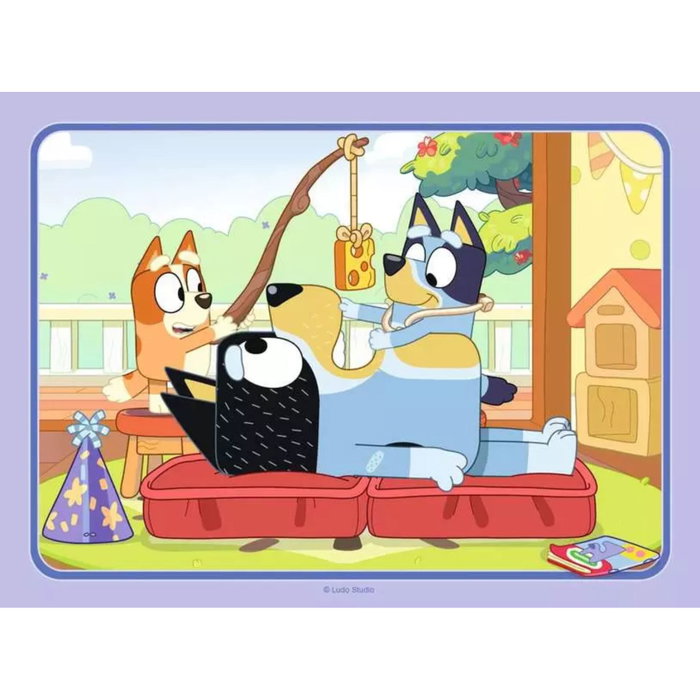 Ravensburger Bluey 4 puzzles en 1