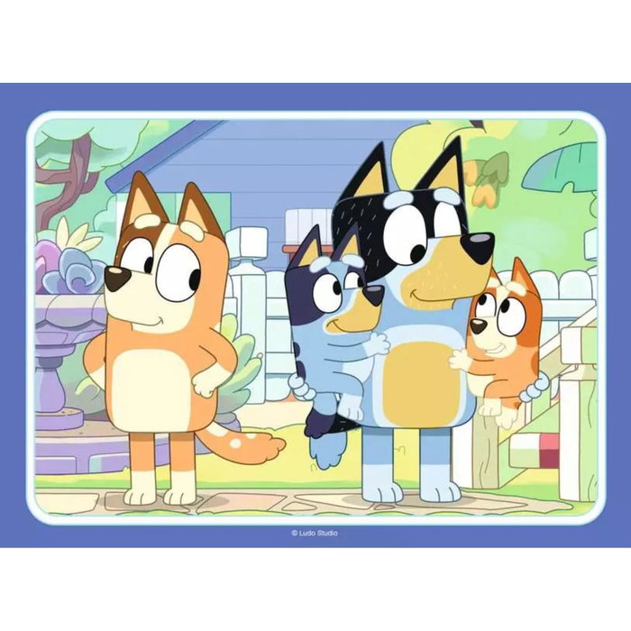 Ravensburger Bluey 4 puzzles en 1