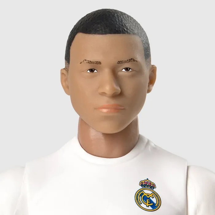 Megableu - Figurine articulée Mbappé Real Madrid 20 cm avec licence officielle - Finitions premium et articulations Megableu - Figurine articulée Mbappé Real Madrid 20 cm avec licence officielle - Finitions premium et articulations