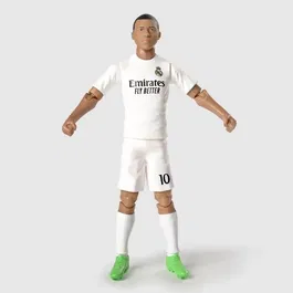 Megableu - Figurine articulée Mbappé Real Madrid 20 cm avec licence officielle - Finitions premium et articulations