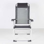 Color Baby - Chaise de camping en aluminium pliable, 5 positions réglables, dimensions repliées 44 x 55 x 101 cm, textile résistant