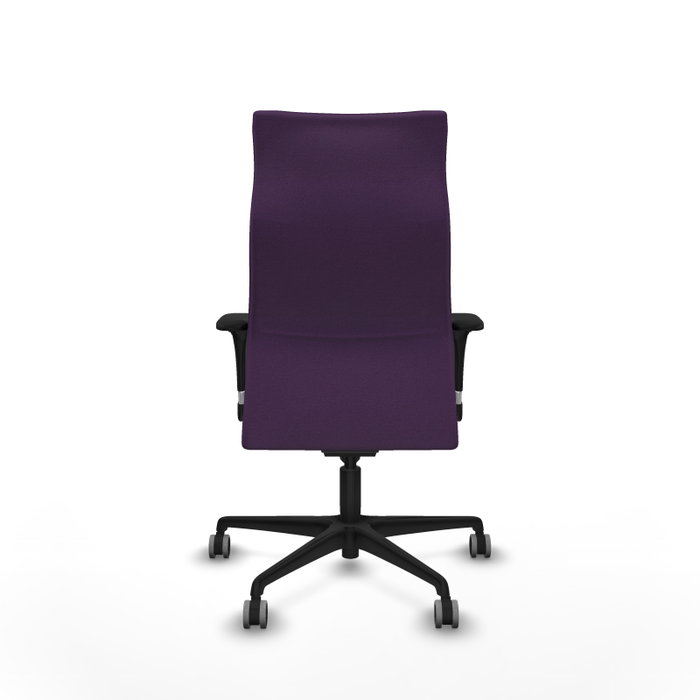 Piqueras Y Crespo Sillón Albacete, mécanisme Synchro, tissu Morado