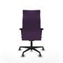 Piqueras Y Crespo Sillón Albacete, mécanisme Synchro, tissu Morado