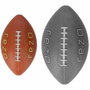 BigBuy Home Ballon de football américain REZO Marron Taille 3