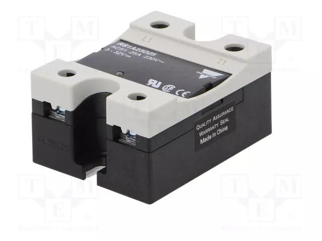 CARLO GAVAZZI RS1A23D25 Relais statique monophasé 25A 42-265V AC CARLO GAVAZZI RS1A23D25 Relais statique monophasé 25A 42-265V AC