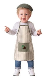 Creaciones Llopis Castañero à rayures vertes grande (1-2 ans)