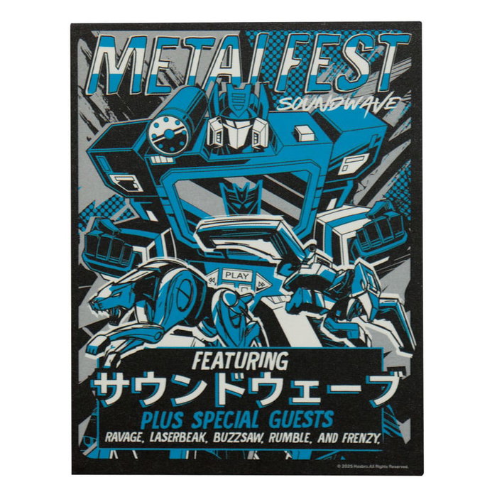 Transformers réplique Soundwave Cassette Limited Edition Transformers réplique Soundwave Cassette Limited Edition