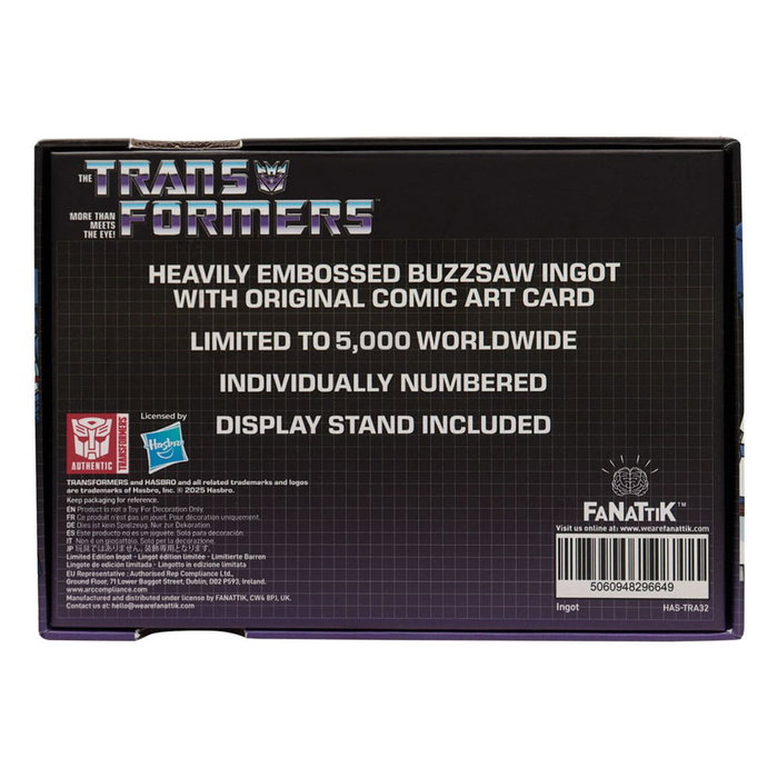 Transformers réplique Soundwave Cassette Limited Edition Transformers réplique Soundwave Cassette Limited Edition