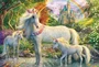 Puzzle Schmidt Spiele 200 pièces - La licorne et ses poulains - Dès 8 ans - Paysage à reconstituer