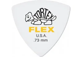 DUNLOP Lot de 72 médiators Tortex Flex Triangle 0,73mm