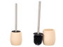 Berilo Porte-balai en polirésine beige à rayures 10x35x10 cm (Set de 6)