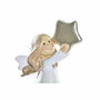 DKD Home Decor Lot de 2 Anges en Résine (6 x 5,5 x 11,5 cm) de Noël