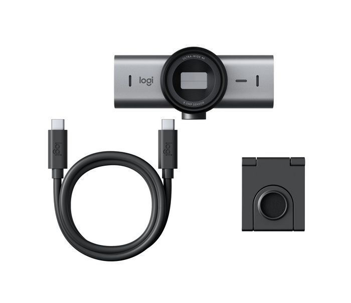 Logitech MX Brio Webcam Ultra HD 4K Graphite