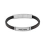 Bracelet Homme Police PEAGB0079202 Acier inoxydable Noir