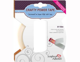 Scrapbook Adhesives by 3L Cinta adhesiva transparente avec dispensateur 6mm x 25m