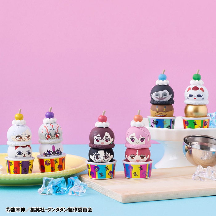 Dandadan pack 6 trading figures Tsumichen Stack up & Change 8 cm (with gift) Dandadan pack 6 trading figures Tsumichen Stack up & Change 8 cm (with gift)