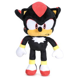 SEGA Peluche Shadow the Hedgehog Sonic douce et câline - Personnage Shadow - 30 cm