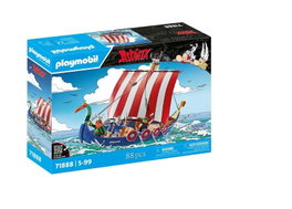 Playmobil 70247 - Barco Pirata - Bateau Pirate Astérix - Figurines et Accessoires pour Enfants à partir de 36 mois