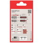 Fischer HybridPower 10x90 T K - Kit de chevilles universelles ø10 x 90 mm avec vis TX40