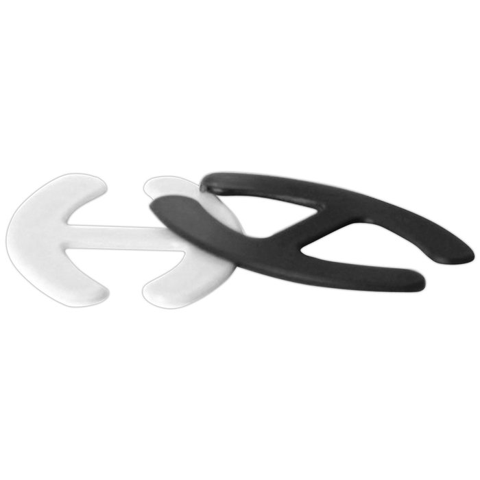 Cosmetic Club Lot de 6 Clips pour Bretelles de Soutien-Gorge (Noir, Blanc, Transparent)身 Cosmetic Club Lot de 6 Clips pour Bretelles de Soutien-Gorge (Noir, Blanc, Transparent)身
