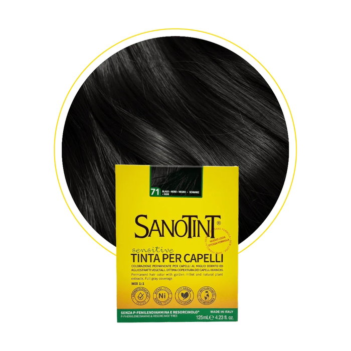 Sanotint Tinte Sensitive 71 Negro Sanotint Tinte Sensitive 71 Negro