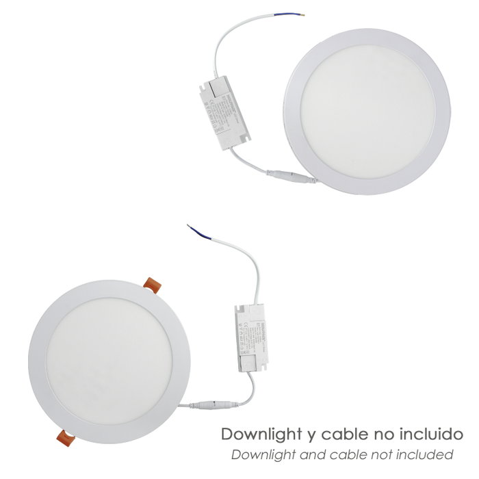 WOLFPACK LINEA PROFESIONAL Transformateur Électronique RL-PL-R RL-SL-R pour Downlight LED 20W