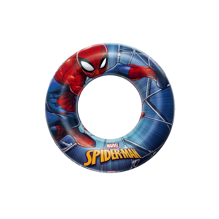 Bestway Flotador Gonflable Marvel Spiderman D56 cm +3 à 6 Ans Piscine Jardin 98003